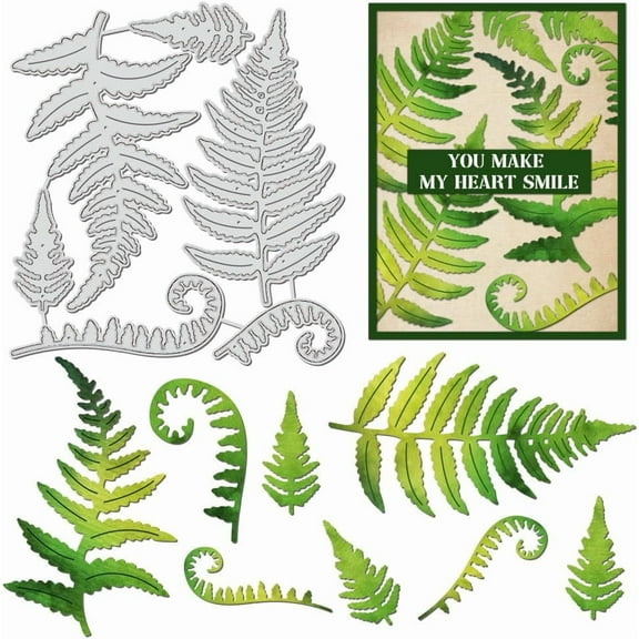 1pc Carbon Steel Cutting Dies Stencils for DIY Scrapbooking Photo Album Decorative Embossing Paper Card Leaf 118x108x0.8mm