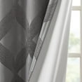 thumbnail image 3 of Home Essence Byron Ogee Knitted Jacquard Total Blackout Curtain Panel, 3 of 8