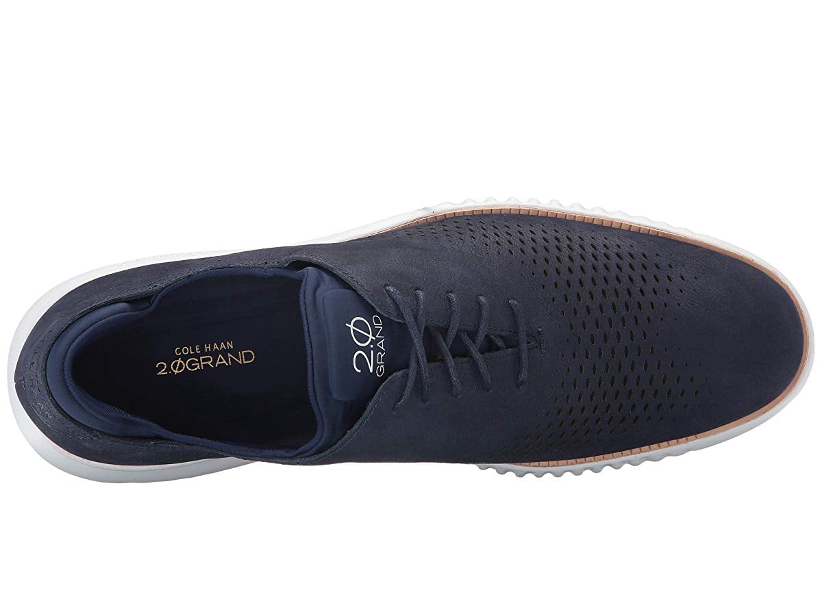 Cole Haan 2.Zerogrand Laser Wing Oxford Nubuck Navy Blue Men Sz 9M Cole Haan 2.Zerogrand Laser Wing Oxford Marine Blue Nubuck  main image 3