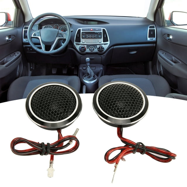 Car Tweeters, Aluminium Alloy 150W HiFi Tweeters Easy Installation for Vehicle