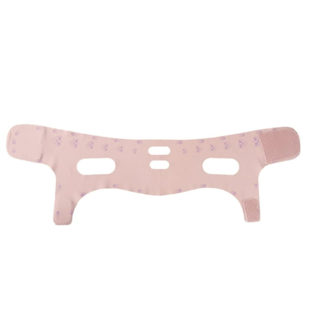 Sangle de Levage du Visage en V Sangle de Menton pour Dormir Réducteur de Double Menton pour Femmes Éliminateur de Ligne de Mâchoire pour Levage de la Mâchoire et du Cou Exercice de Resserrement de la Mâchoire