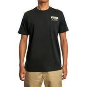 RVCA Mens Flip Short Sleeve Screen T-Shirt