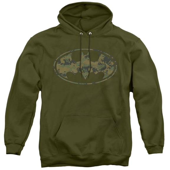 Batman - Marine Camo Shield - Pull-Over Hoodie - Small