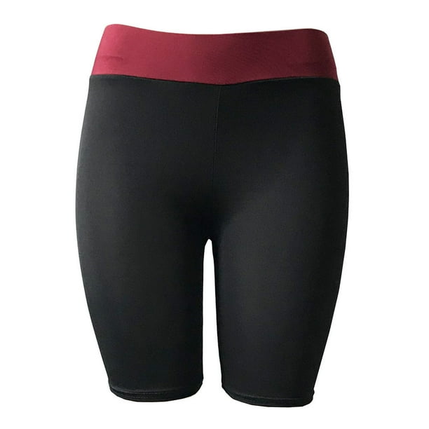 Xihbxyly Pantalones Cortos Deportivos Elásticos para Mujer, Tejido Transpirable de Secado Rápido, Suaves y Elásticos, Ideales para Yoga, Ciclismo y Running, Ropa Deportiva de Verano, Disponibles En T