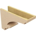 thumbnail image 5 of 7"W x 21"D x 14"H Classic Diane Rough Cedar Woodgrain TimberThane Corbel, Primed Tan, 5 of 6