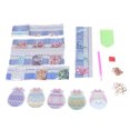 thumbnail image 3 of Kit de Llaveros con Pintura de Diamantes ANGGREK Hecho a Mano 5 uds Con Gancho para Regalo de Vacaciones, 3 of 8
