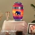 thumbnail image 5 of MUKTIVE Elephant Urn for Ashes Adult Male & Female - Large Red Cremation Urns for Women & Men - Decorative cremation Ashes Holder for Human Remains - 10 Inch, 5 of 7