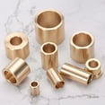 thumbnail image 5 of 2 Pack Flange Sleeve Bearings 3/8" Bore x 5/8" OD x 1/2" Length x 3/4" Flange Dia, Self-Lubricating Brass Bushing, 5 of 5