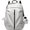 White, variant on AoDai Multi-functional commuting backpack - Large capacity daily travel bag - Durable and splash-proof student/business dual-purpose backpack