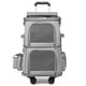 thumbnail image 1 of Mochila para gatos para gatos, portador de mascotas de doble compartimento, mochila para mascotas con ruedas, transportador para mascotas con ruedas, diseño de clase mundial Jadeshay A, 1 of 8