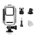 thumbnail image 1 of Cámara a prueba de agua Caja protectora de buceo de buceo Protector de videocámara Accesorios fotográficos Reemplazo para DJI Acción 2 Transparente Guardurnaity EL006088-01B, 1 of 7