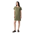 thumbnail image 1 of Vestido Remera con Bolsillo Relaxed de GAP para Mujer en Verde Walden Talla S, 1 of 5