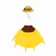 thumbnail image 2 of Conjunto de Atuendo Estilo Girasol para Porche de Ganso de Hierba Estándar de 23 Pulgadas | Disfraz Festivo para Césped de Primavera y Verano | Conjunto de Decoración Fácil de Usar para Jardín, Patio, 2 of 5