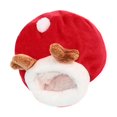 thumbnail image 1 of Comfortable Cotton Resting Bed Plush Enclosed Cats Nests Warm Cats Hideaways for Small Dog and Cats Indoors L, 1 of 4