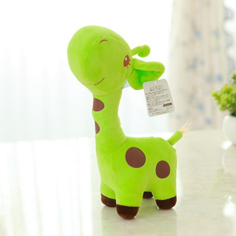 15CM Cute Cartoon Plush Giraffe Toy Soft Stuffed Toy for Kids Boys Girls Color:Green - Walmart