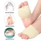 thumbnail image 3 of Medias plantillas de Gel de silicona para metatarso, almohadillas de zapatos para aliviar el dolor en el antepié, cojines de bola de pie para calcetines correctores Hallux Valgus, 3 of 4
