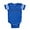 Royal Blue, variant on CafePress - Witch Hats - Cute Infant Baby Football Bodysuit