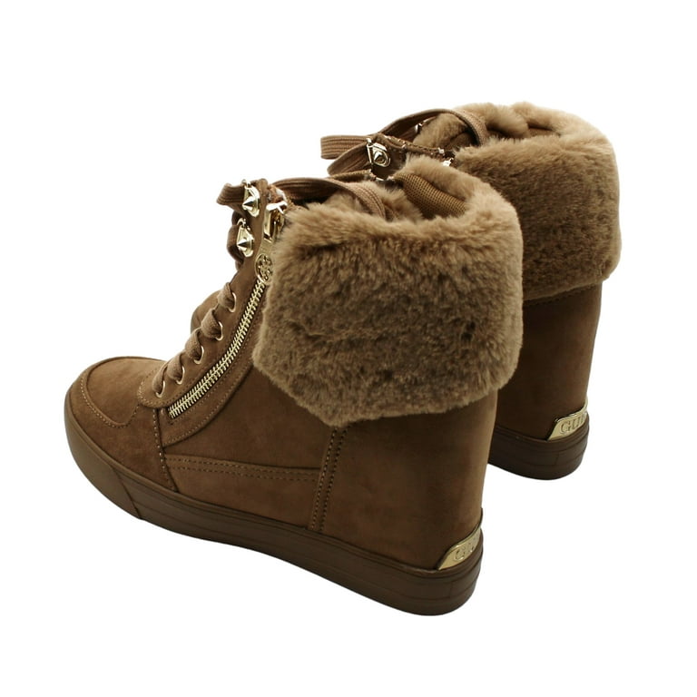 Guess Women s Dustyn Wedge Sneakers