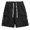 Black, variant on uikmnh Shorts Men Men's Summer Cargo Shorts Solid Color Elastic Waist Drawstring Casual 5 Inch Shorts Size:XL