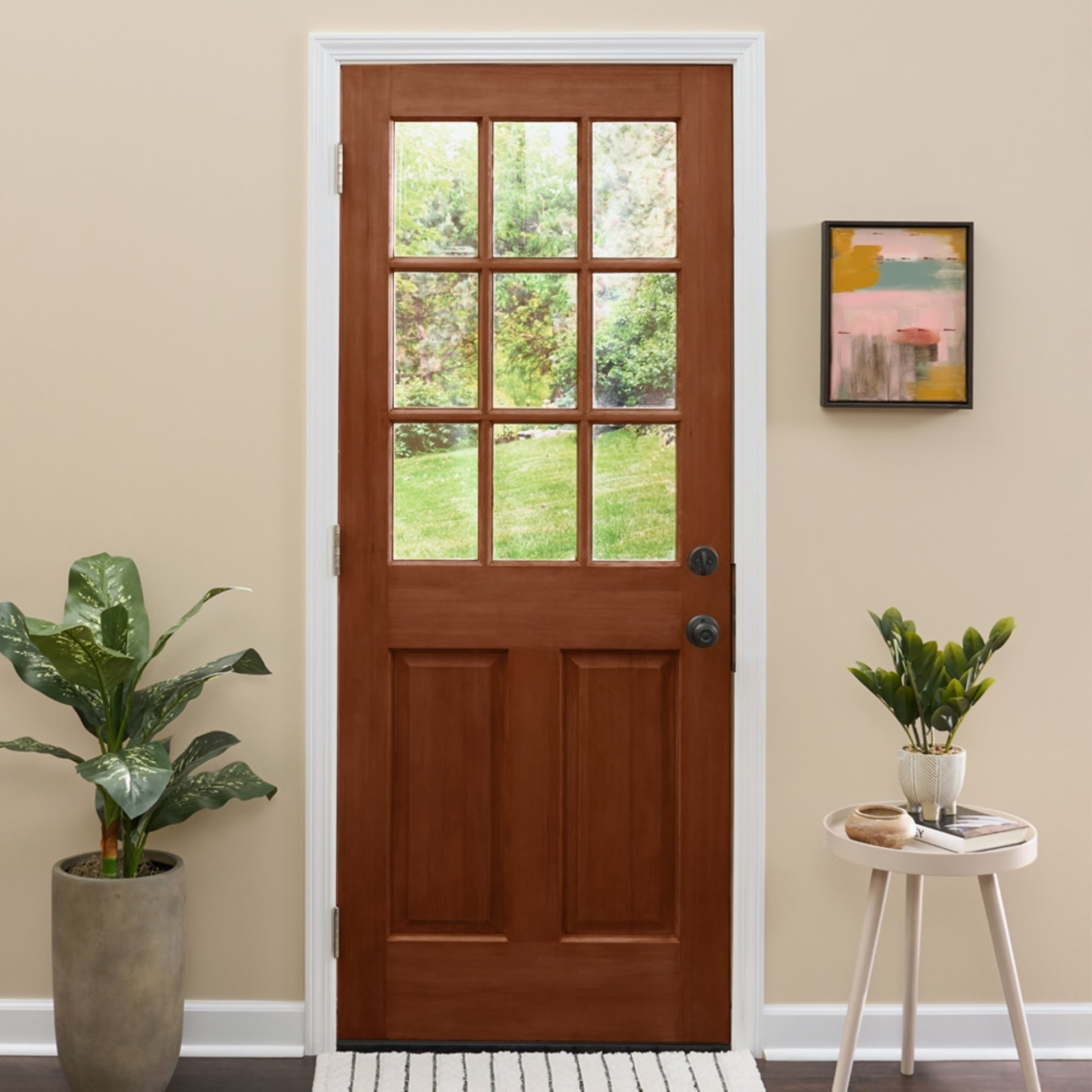 American Walnut, Varathane Total Control Gel Stain Water-Based Wood Stain-396055, Quart