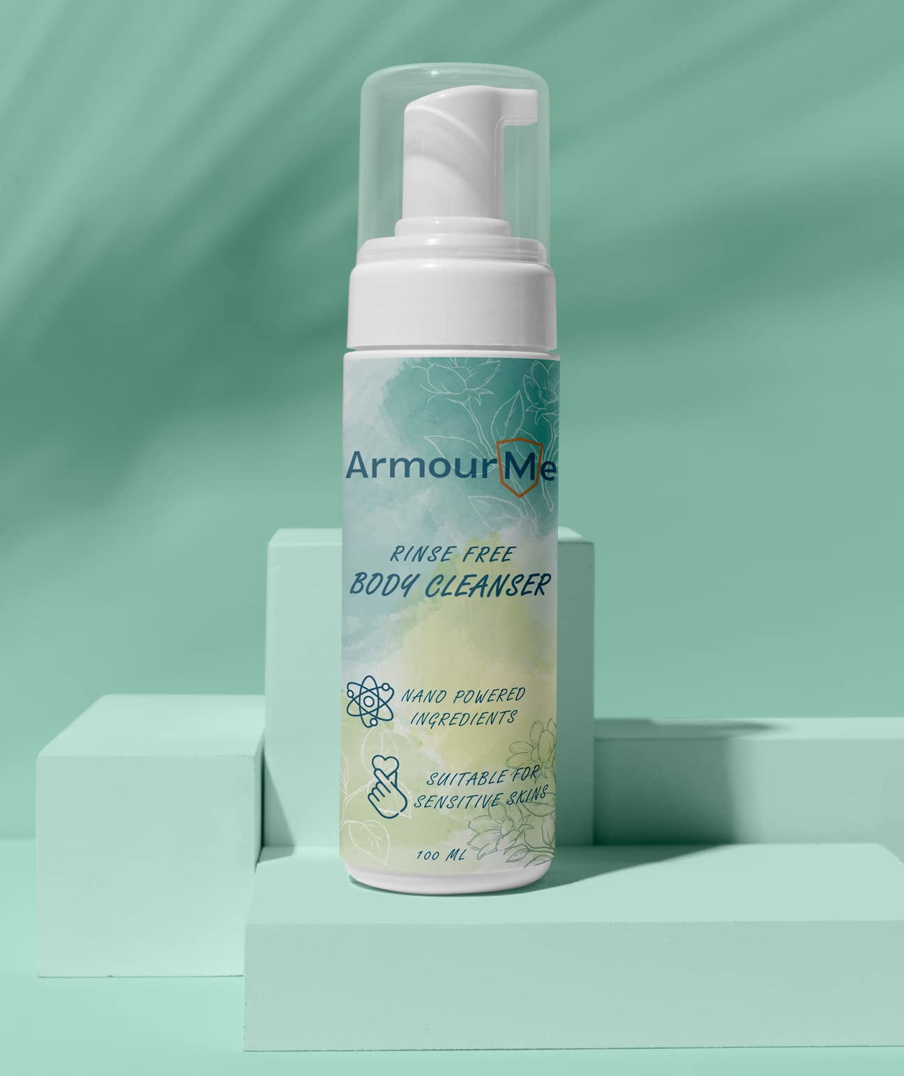 ArmourMe Waterless Body Wash Body Cleanser Full Body Waterless