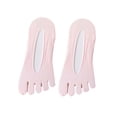 thumbnail image 5 of JUUNthy Womens Toe Socks, No Show Lightweight Comfort Breathable Non Slip Five Finger Socks White, 5 of 12