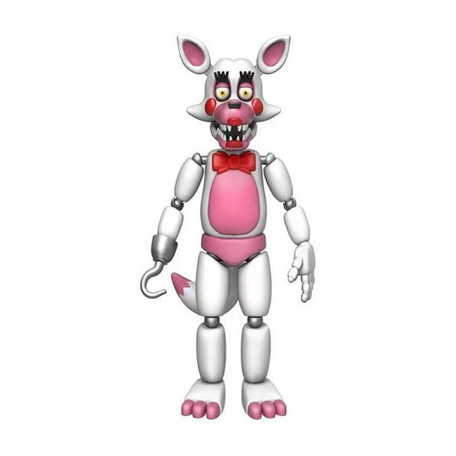 Five Nights At Freddys Action Figures Toy Security Breach Series Glamrock Foxy PVC Doll For Kid Gift