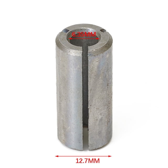 Lefu 1/2\" 1/4\" 3/8\" Adapter Router chuck Collet Cone nut 6mm 8mm 10mm 12mm 12.7mm