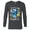 Charcoal Heather, variant on Disney PIXAR Finding Nemo Dory Just Keep Swimming - Long Sleeve T-Shirt for Men - Customized-White