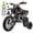 Black, variant on FRP FX40 40cc 4-Stroke Gas Powered Dirt Bike with Training Wheels, Safety Kill Switch, Max Speed 20 MPH, Front & Rear Disc Brakes, Stability Enhancement, EPA Certified - Green
