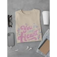 thumbnail image 3 of You Are My Heart T-Shirt Men -Smartprints Designs, Male 5X-Large, 3 of 4