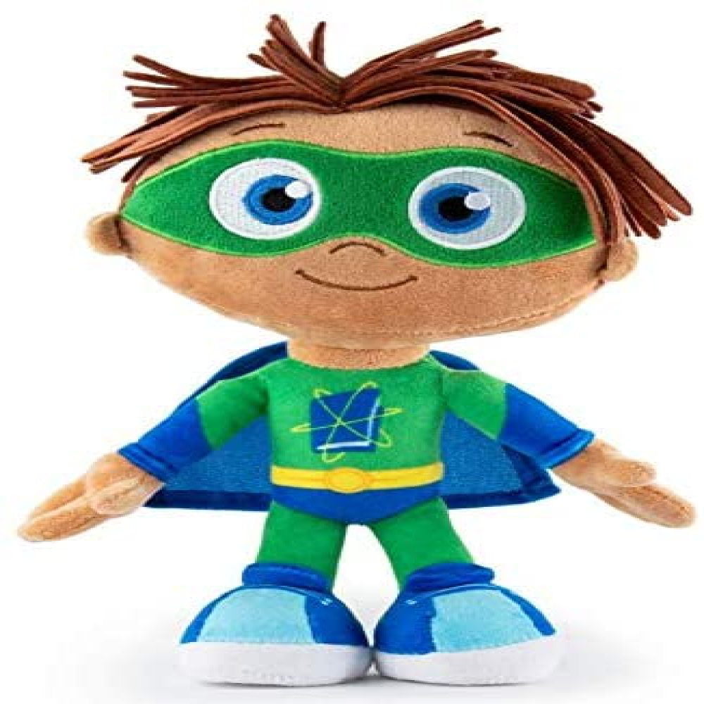 10cm size officially sold by Blue Boost Super why wyatt excellent qulity Medium sized plush toy Super why plush