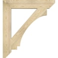 thumbnail image 3 of Ekena Millwork 6"W x 38"D x 42"H Imperial Slat Rough Sawn Bracket, Douglas Fir, 3 of 4