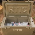 thumbnail image 5 of RTIC Ultra-Tough 65 Qt Hard-Sided Ice Chest Cooler, Fits 84 Cans, Olive, 5 of 8