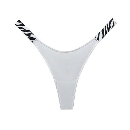 

TAIAOJING 6 Pack Seamless Thongs For Women Thong Panties Solid Color Comfortable Low Waist Panties