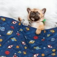 thumbnail image 3 of Pofeuu Space Print Puppy Blanket,Dog Blankets,Pet Blanket Cozy Cat Blankets for Indoor Cats, Fuzzy Pet Blanket for Kitten Doggy Dog Blankets-, 3 of 8