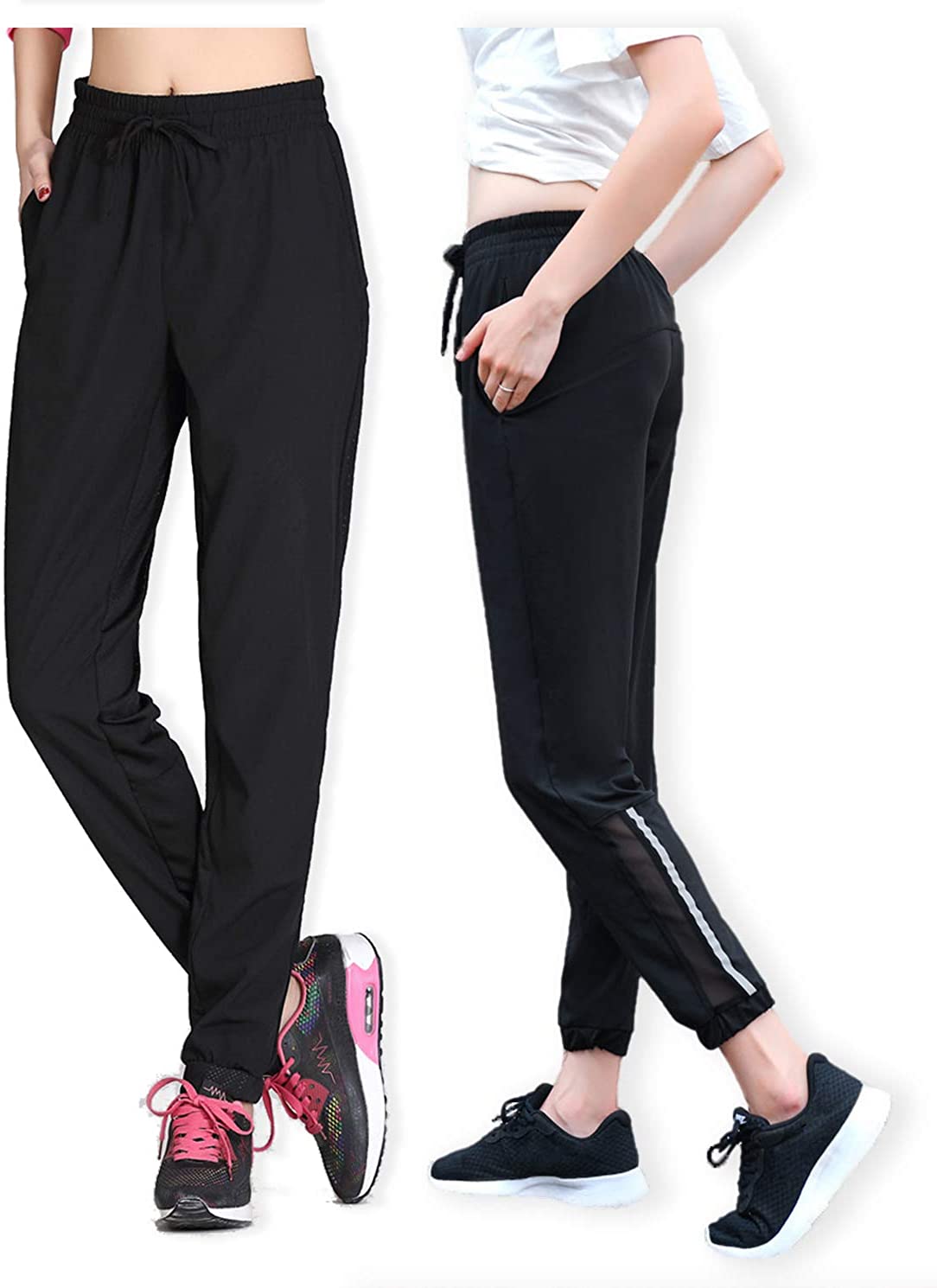 Woman Girl Loose Yoga Pants Running 