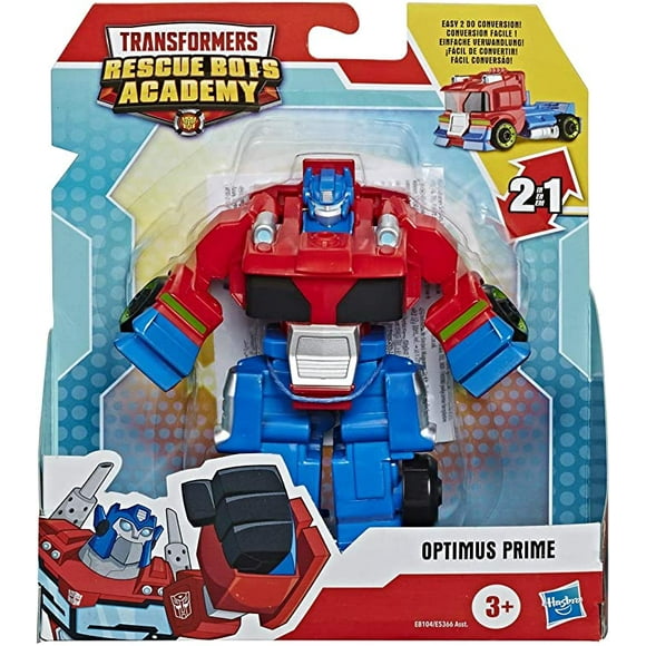 Transformers Rescue Bots Academy Optimus Prime 4.5" Toy Converting Action Figure