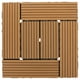 thumbnail image 1 of Baldosas entrelazadas para terraza: baldosas de exterior de 30,5 x 30,5 x 2 cm para terrazas de bricolaje. Suelo resistente a la intemperie para balcones, porches y patios., 1 of 6