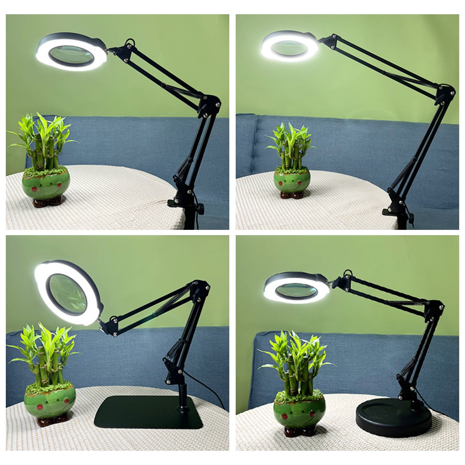 Professional Grade LED Magnifying Lamp Offering Flexible Lighting Modes