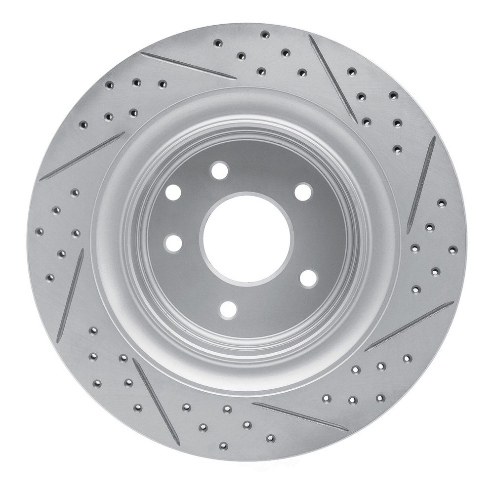 Dynamic Friction Company 830-68010L DFC Geoperformance Rotor - Drilled and Slotted