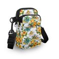 thumbnail image 3 of HELLHERO Tropical Palm Flowers Adjustable Shoulder Strap Crossbody Bag for Unisex, Daily Commute or Casual Outings, 3 of 7
