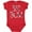 Red, variant on Inktastic Ski Bum Boys or Girls Baby Bodysuit