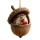 thumbnail image 1 of Adorno de acrílico plano 2D con agujero para árbol de Navidad | Diseño festivo de piña para colgar en el árbol de Navidad y el coche, 1 of 3