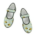 thumbnail image 2 of Psesaysky Women's Little Bee Printed Shoes Lightweight Comfortable Fashion Walking Shoes Hook & Loop Size 5.5-10, 2 of 7