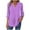 Purple, variant on Fall Outfits For Women 2025 Sweatshirt Cardigans With Pockets Fall Tops Long Sleeve Shirts Casual Tunic Top Long Sleeve Tops Dressy
