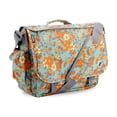 thumbnail image 3 of J World Women'S Thomas 16" Messenger Bag With Laptop Sleeve For School And Travel, Retro Bloom, 3 of 7