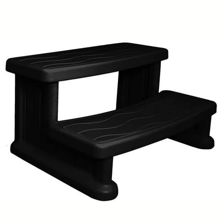 Cover Valet Spa Side Step - Black