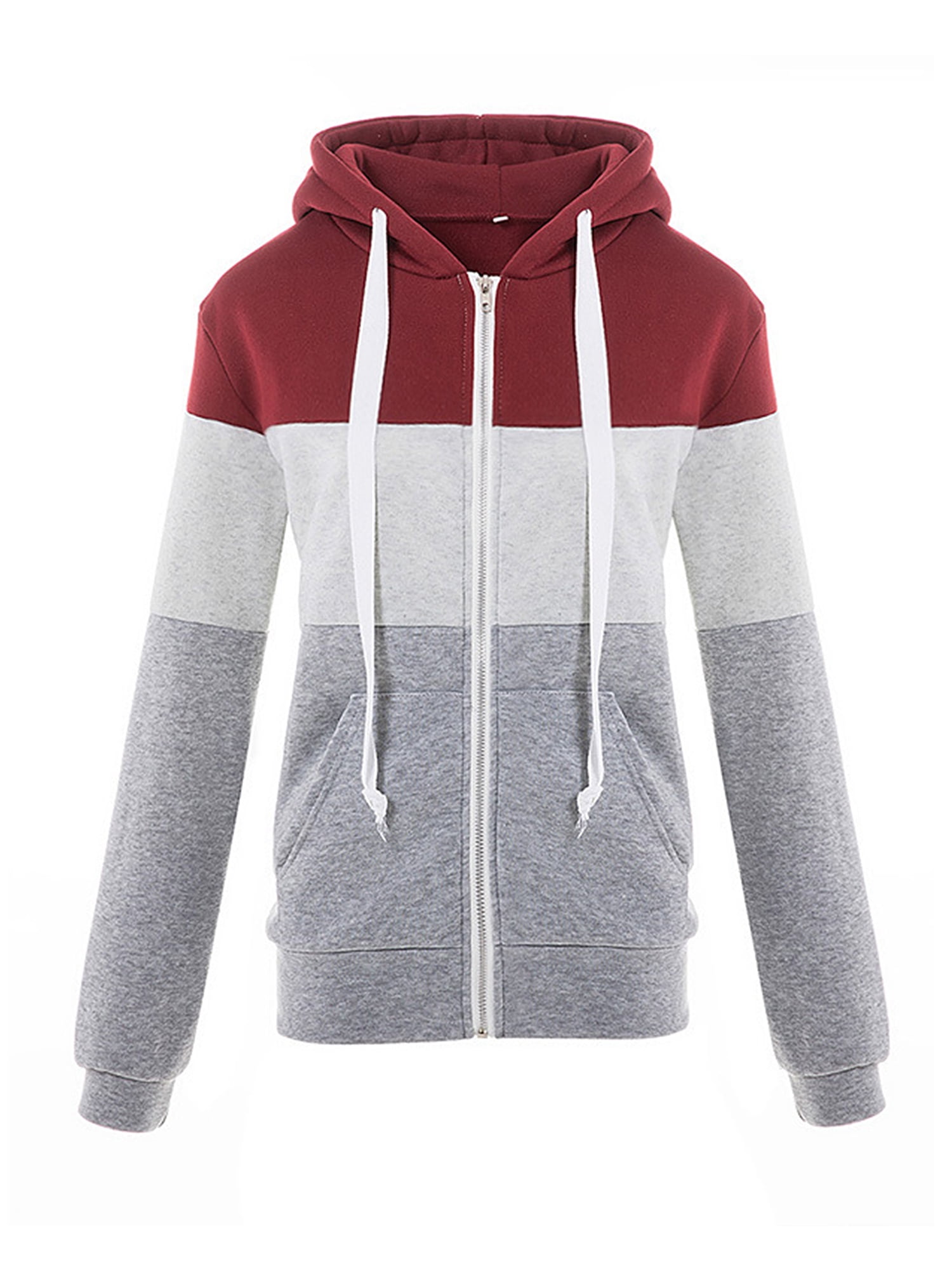 loose zip up hoodie