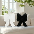 thumbnail image 6 of Soft Furry Bow Throw Pillows, Cute Bowknot Plush Pillow For Home Decor, Stuffed Bow Lumbar Pillow For Bed Couch Living Room Decor, 6 of 7